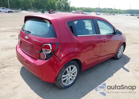 2012 Chevrolet Sonic 1Lt z USA, uszkodzony, nr VIN 1G1JD6SH8C4123632